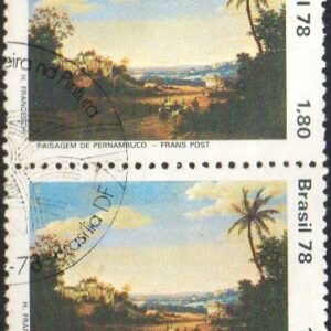 Br-Selo, 1978, C-1068-RHM, (N). Paisagem Brasileira na Pintura (Pernambuco).