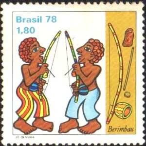 Br-Selo, 1978, C-1048-RHM, (N). Folclore Brasileiro, Instrumentos Musicais(Berimbau).