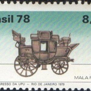 Br-Selo, 1978, C-1064-RHM, (Mint). Evolução dos Transportes Postais (Mala Postal).