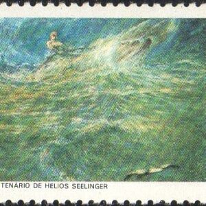 Br-Selo, 1978, C-1045-RHM, (Mint). Centenário do Pintor Helios Seelinger.