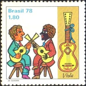 Br-Selo, 1978, C-1046-RHM, (Mint). Folclore Brasileiro, Instrumentos Musicais (Viola).