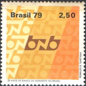 Br-Selo, 1979, C-1094-RHM, (Mint). 25 Anos do Banco do Nordeste do Brasil.