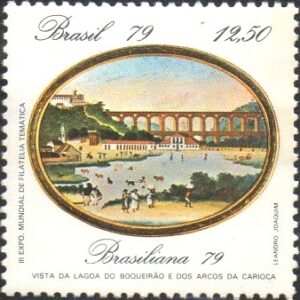 Br-Selo, 1979, C-1112-RHM, (Mint). Pinturas do Rio de Janeiro (Lagoa e Arcos).