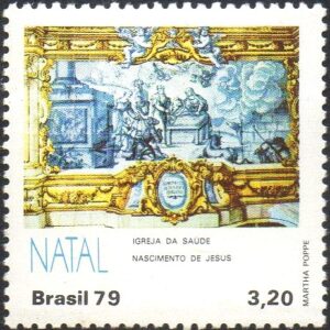 Br-Selo, 1979, C-1125-RHM, (Mint). Natal (Jesus).
