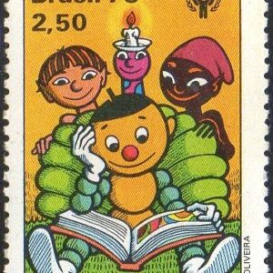 Br-Selo, 1979, C-1090-RHM, (Mint). Dia do Livro Infantil - João Bolinha.