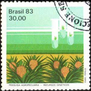 Br-Selo, 1983, C-1315-RHM, (N). Conquista da Pesquisa Agropecuária Brasileira.