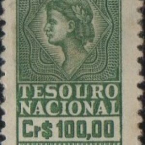 Br-Selo Fiscal, (U), Tesouro Nacional.