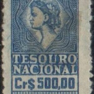 Br-Selo Fiscal, (U), Tesouro Nacional.