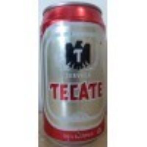 MEX Latinha Cerveja, (México/América do Norte), 1995, (Vazia), Tecate, “Beer”, com anel na cor alumínio, 330ml.