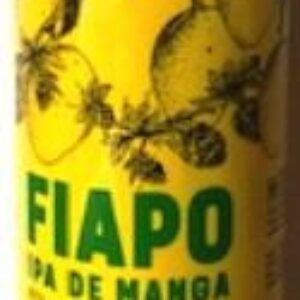 Br Latinha Cerveja, 2020/21, (Vazia), referência (Fiapo - Ipa de Manga). Marca: Corina, Cor amarela/verde/preto, com anel de alumínio, na cor branca, 473ml.