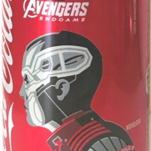 Br Latinha, Refrigerante, 2019, 01 (uma) (vazia), Coca-Cola Sem Açúcar, Vingadores Ultimato endgame, Colecionável 350ml, Personagem “Nebulosa”, Anel de alumínio.