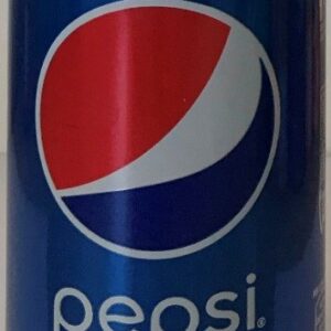 Br Latinha Refrigerante, 2019, (vazia), referência “Pepsi”, marca: Pepsi-Cola, 350ml.