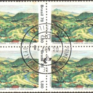 Br-Quadra, 1978, C-1070-RHM, (N), Paisagem Brasileira na Pintura.