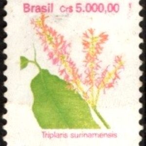 Br-Selo, 1992, Regular, 688-RHM, (U), Flora Brasileira - Padrão Cruzeiro.
