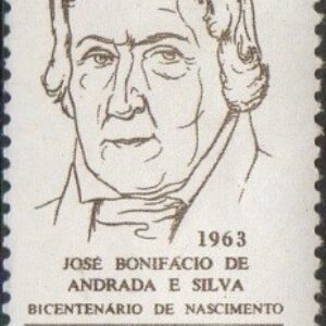 Br-Selo, 1963, C-491-RHM, (Mint). 200 Anos do Nascimento de José Bonifácio de Andrade e Silva (1763-1838).