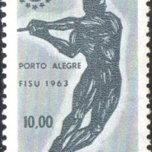 Br-Selo, 1963, C-496-RHM, (Mint). Jogos Universitários/RS.