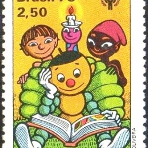 Br-Selo, 1979, C-1090-RHM, (Mint). Dia do Livro Infantil - João Bolinha.
