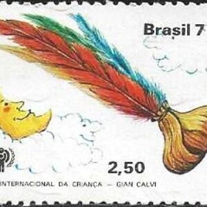 Br-Selo, 1979, C-1121-RHM, (Mint). Ano Internacional da Criança (Peteca).