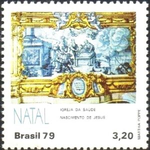 Br-Selo, 1979, C-1125-RHM, (Mint). Natal (Jesus).