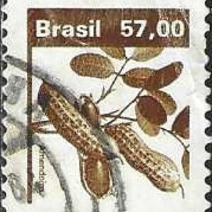 Br-Selo, 1983, RE-619-RHM, (U). Recursos Econômicos Nacionais (Amendoim).
