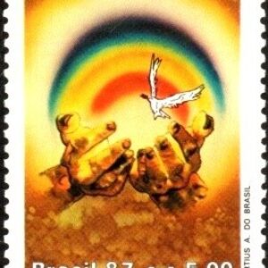 Br-Selo, 1987, C-1567-RHM, (Mint). Dia Nacional de Ação de Graças.