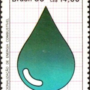 Br-Selo, 1988, C-1579-RHM, (Mint). Racionalização de Energia.