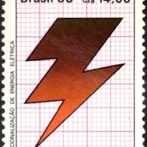 Br-Selo, 1988, C-1580-RHM, (Mint). Racionalização de Energia.