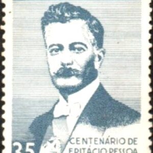 Br-Selo, 1965, C-529-RHM, (Mint). Centenário de Epitácio Pessoa (1865-1965).