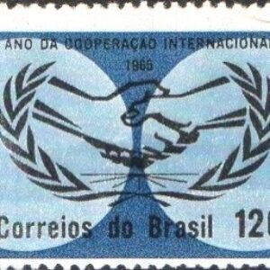 Br-Selo, 1965, C-535-RHM, (Mint). Ano da Cooperação Internacional.