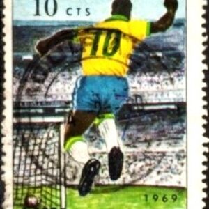 Br-Selo, 1969, C-658-RHM, (U), Milésimo Gol de Pelé. (Edson Arantes do Nascimento).