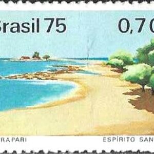 Br-Selo, 1975, C-917-RHM, (M). Propaganda Turística (Pedra do Sal/PI).