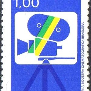 Br-Selo, 1976, C-938-RHM, (Mint). Cinema Brasileiro.