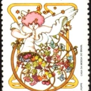 Br-Selo, 1977, C-1019-RHM, (Mint). Dia Nacional de Ações de Graças.