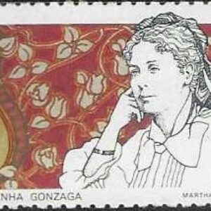 Br-Selo, 1977, C-980-RHM, (Mint). Compositores Brasileiros (Chiquinha Gonzaga).