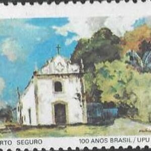 Br-Selo, 1977, C-986-RHM, (Mint). Centenário da Filiação do Brasil a UPU. (Porto Seguro).