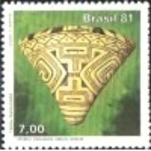 Br-Selo, 1981, C-1195-RHM, (Mint). Museu de Ciência, Museu Nacional, RJ, Museu Paraense E. Goeldi, Museu Arqueológico e Artes Populares de Paranaguá.