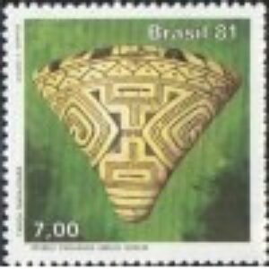 Br-Selo, 1981, C-1195-RHM, (Mint). Museu de Ciência, Museu Nacional, RJ, Museu Paraense E. Goeldi, Museu Arqueológico e Artes Populares de Paranaguá.
