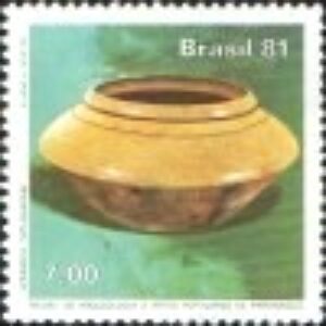 Br-Selo, 1981, C-1196-RHM, (Mint). Museu de Ciência, Museu Nacional, RJ, Museu Paraense E. Goeldi, Museu Arqueológico e Artes Populares de Paranaguá.