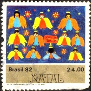 Br-Selo, 1982, C-1291-RHM, (U). Natal (Coro).