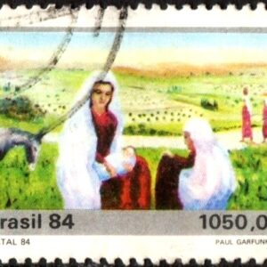 Br-Selo, 1984, C-1434-RHM, (U). Natal 84 – Pinturas Natalinas (Garfunkel). .