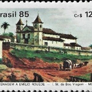 Br-Selo, 1985, C-1438-RHM, (Mint). Homenagem a Emílio Roquéde (1848-1908).