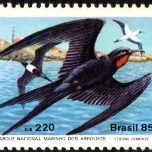 Br-Selo, 1985, C-1461-RHM, (Mint). Preservação da Fauna - Parque Nacional Marinho de Abrolhos (Tesourão).