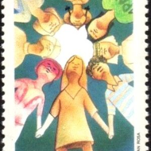 Br-Selo, 1985, C-1469-RHM, (Mint). Ano Internacional da Juventude.