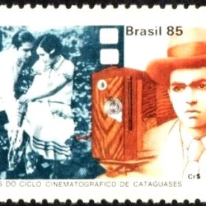 Br-Selo, 1985, C-1471-RHM, (Mint). 60 Anos do Ciclo Cinematográfico de Cataguases.