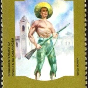 Br-Selo, 1985, C-1475-RHM, (Mint). Sesquicentenário da Revolta da Cabanagem, Belém.