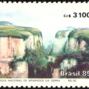 Br-Selo, 1985, C-1482-RHM, (Mint). Parque Nacional de Aparados da Serra/RS/SC.