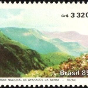 Br-Selo, 1985, C-1483-RHM, (Mint). Parque Nacional de Aparados da Serra/RS/SC.