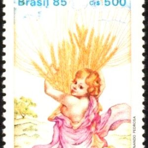 Br-Selo, 1985, C-1502-RHM, (Mint). Dia Nacional de Ações de Graças.