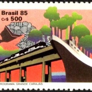 Br-Selo, 1985, C-1503-RHM, (Mint). Programa Grande Carajás.