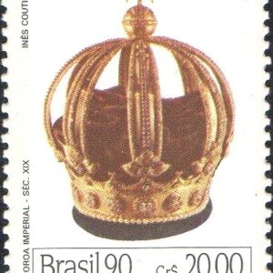 Br-Selo, 1990, C-1683-RHM, (Mint). 50 Anos do Aniversário do Museu Imperial - Petropólis/RJ.